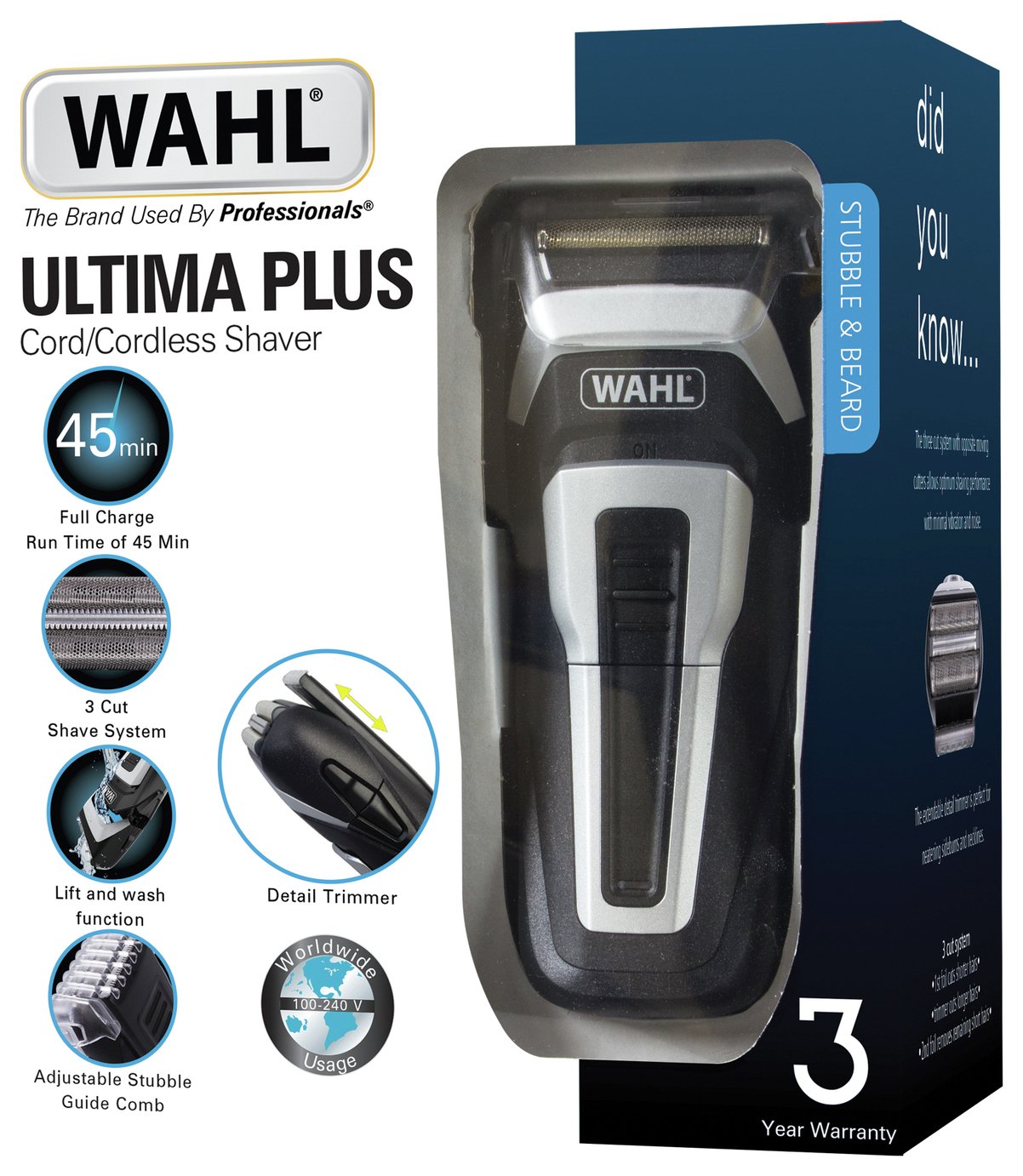 Wahl Ultima Plus Electric Shaver Reviews
