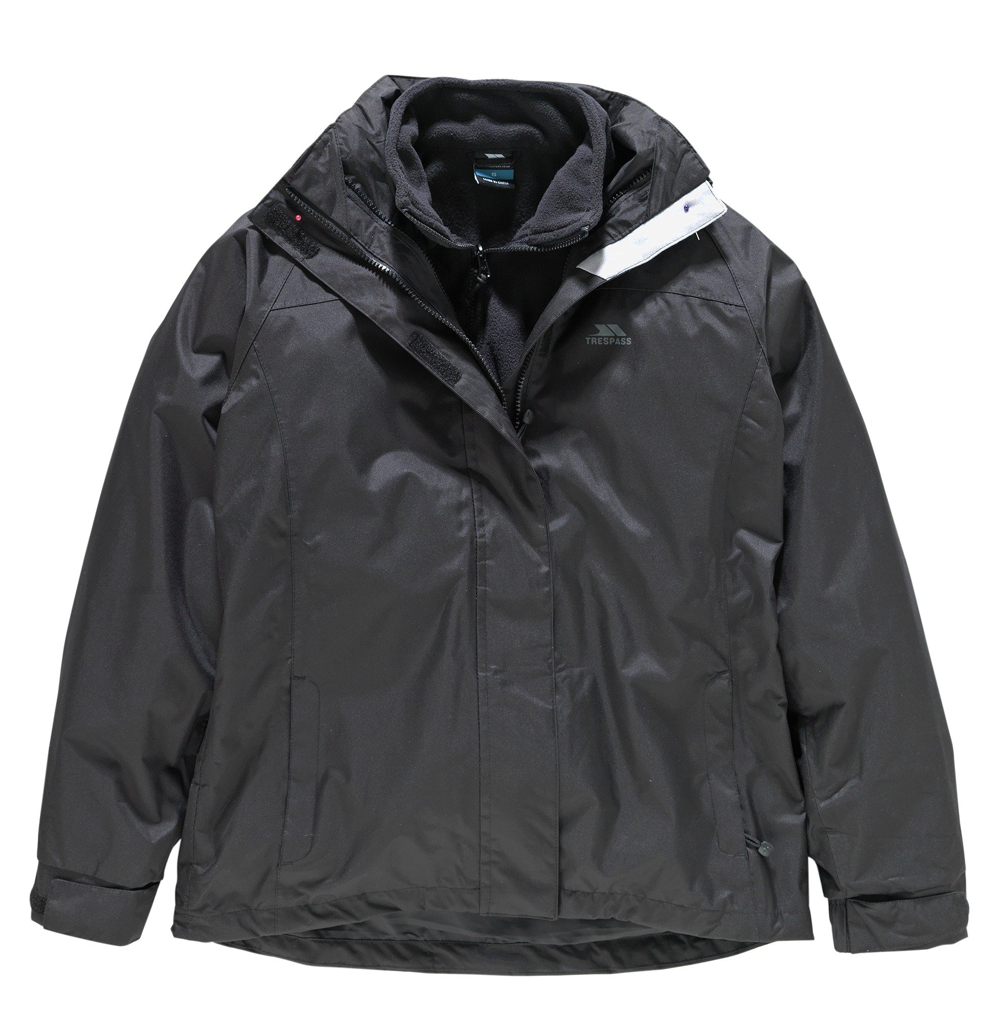 Trespass Black 3 in 1 Jacket - Medium