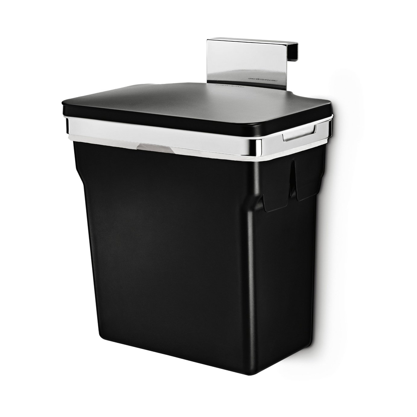 simplehuman 10L In-Cabinet Cupboard Bin - Black