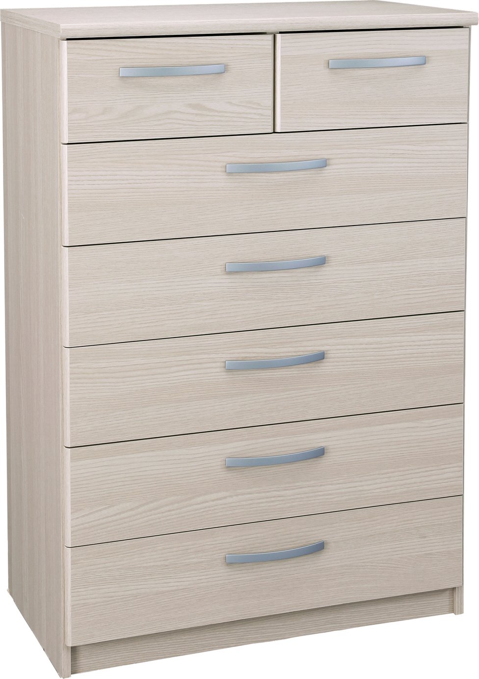 Argos Home Hallingford 5+2 Drw Chest of Drws - Light Oak Eff