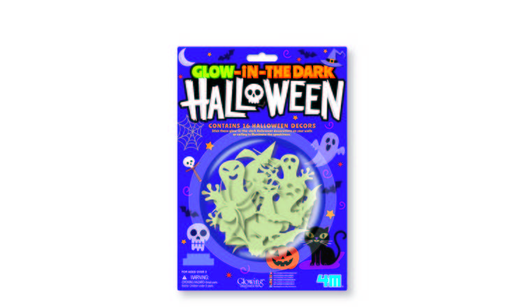 4M Glow in the Dark Halloween Decorations Set - 3 Years+