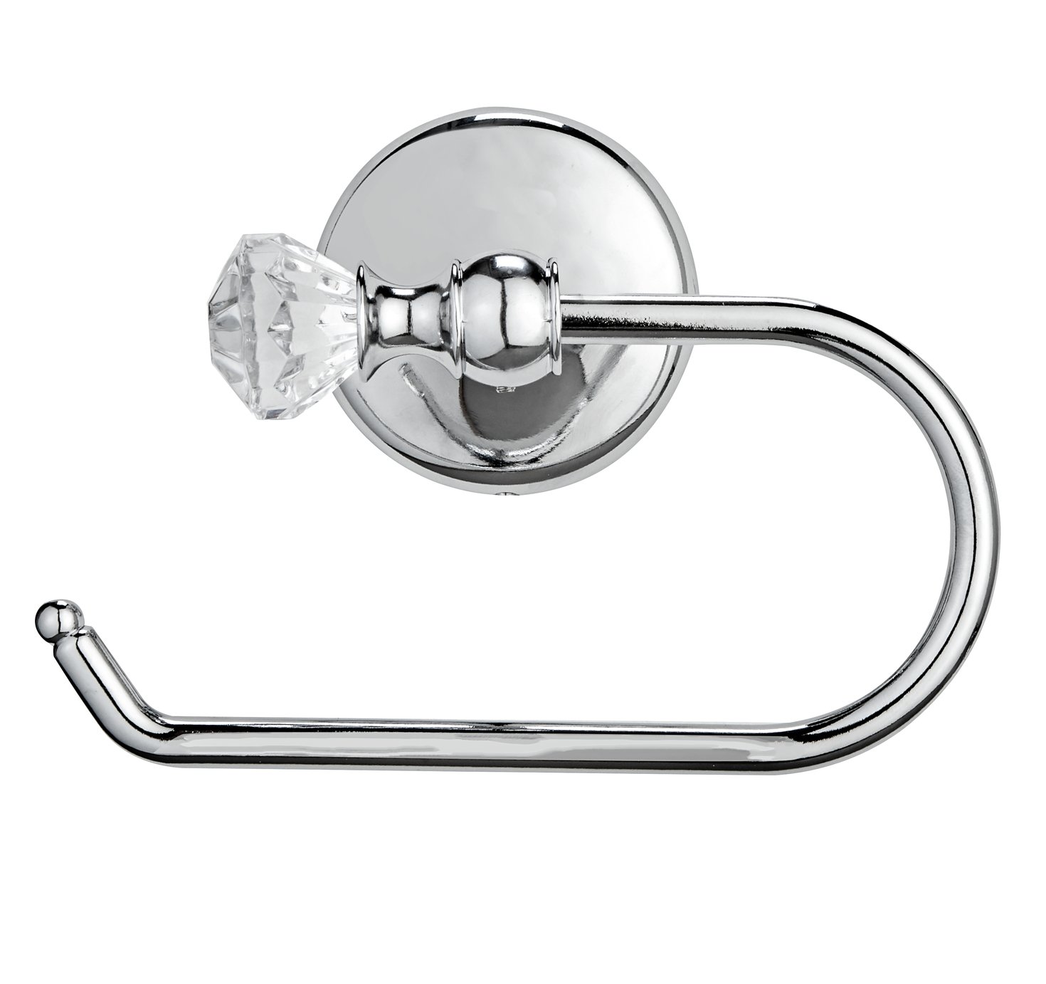 Argos Home Gem Toilet Roll Holder - Alloy