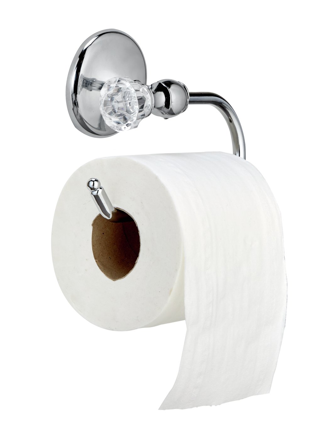chrome toilet roll holder argos