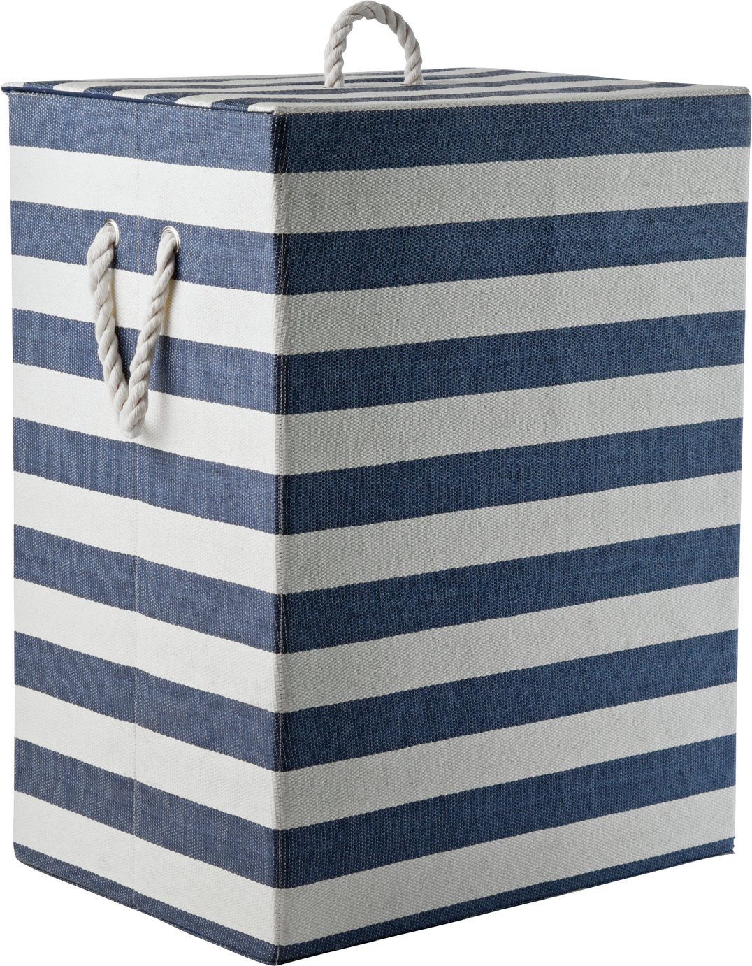 Argos Home 95 Litre Laundry Box - Blue and White