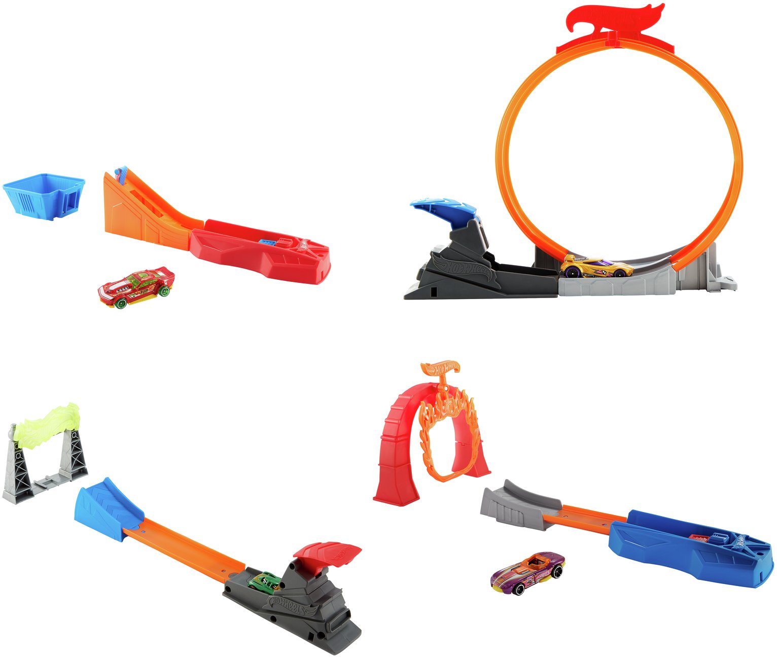 Hot Wheels Classic Stunt Playset Assortment