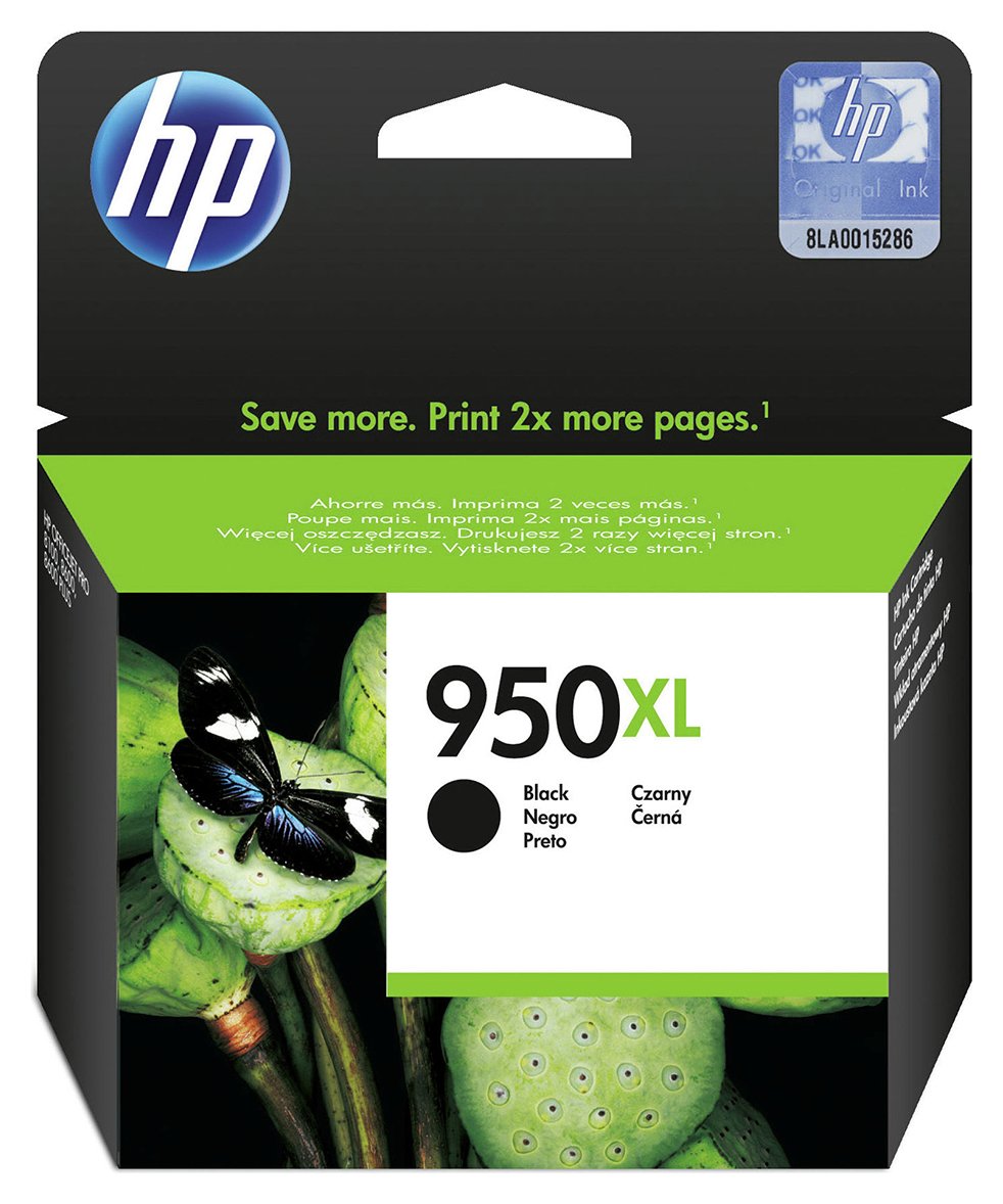 HP 950 XL High Yield Original Ink Cartridge - Black