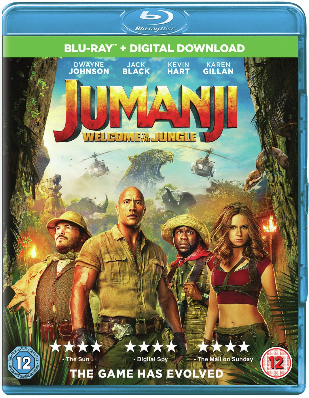 Jumanji: Welcome to the Jungle Blu-Ray
