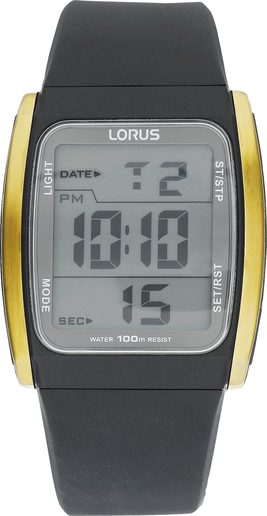 Lorus Mens Digital 100m