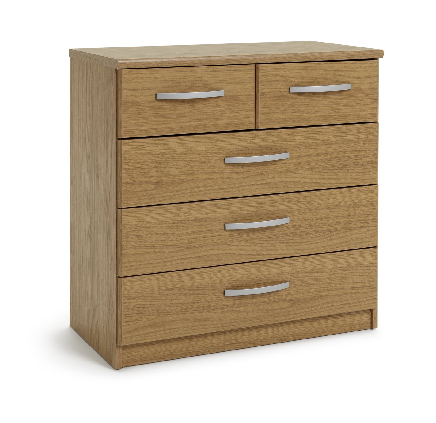 Argos Home Hallingford 3 2 Drawer Chest - Oak Effect