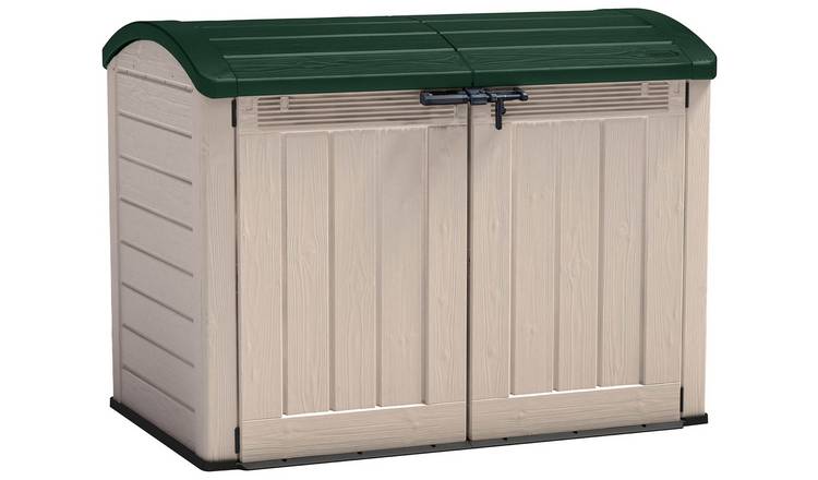 buy keter store it out ultra bike shed 2000l - beige/green