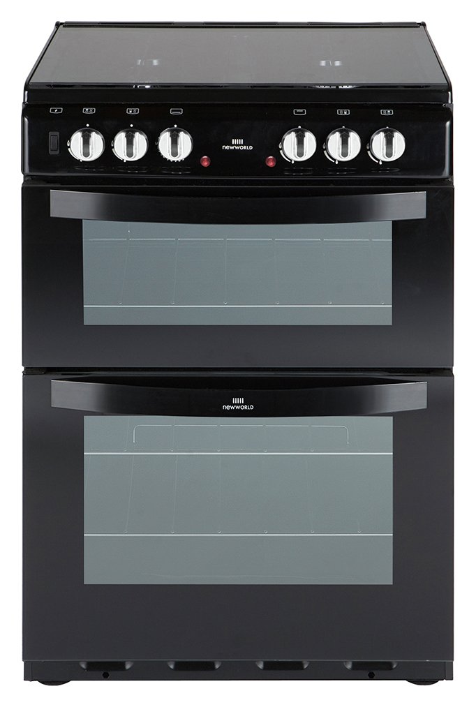 New World 601DFDOL Dual Fuel Cooker - Black