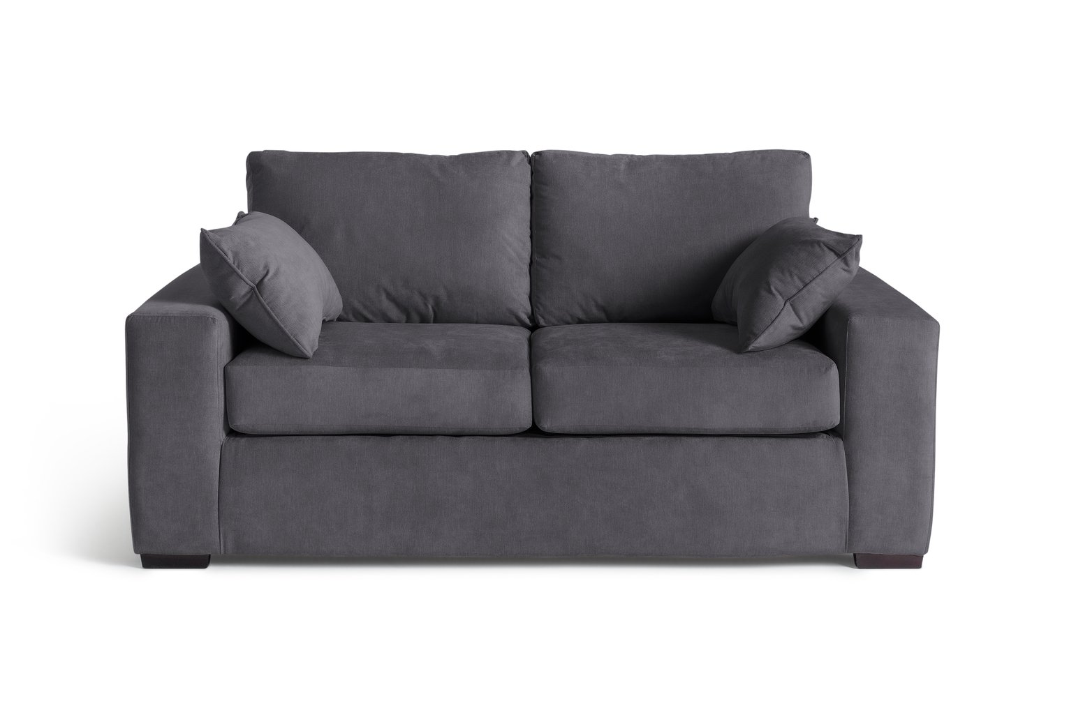 Habitat Eton 2 Seater Fabric Sofa Bed - Charcoal