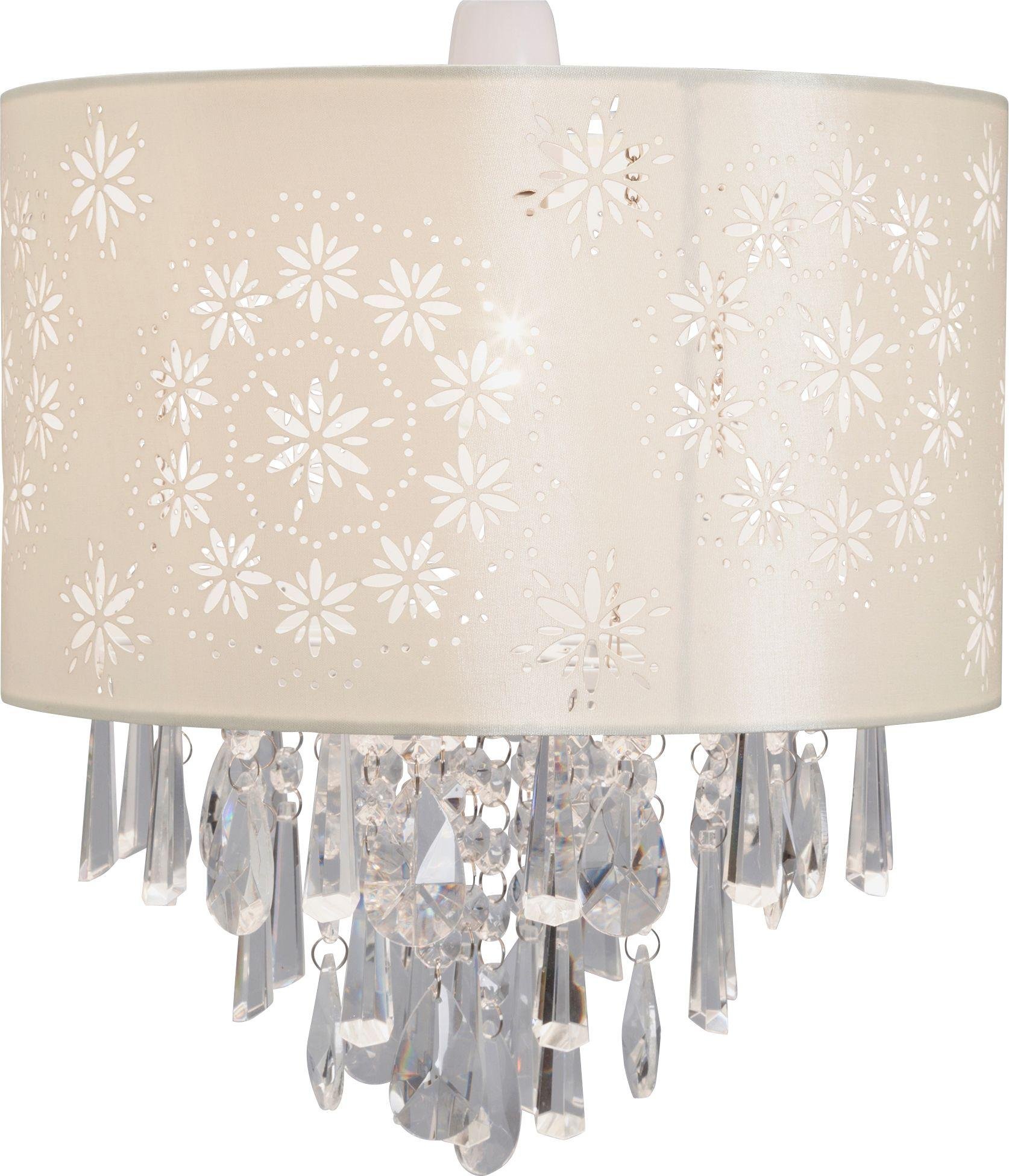 Argos Home Jasmine Glass Beaded Shade - Cream