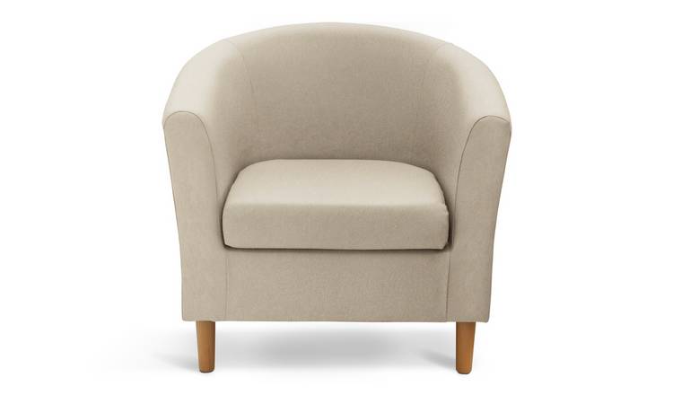 Tub Chairs Buy Argos Home Fabric Tub Chair - Mocha | Armchairs and chairs | Argos