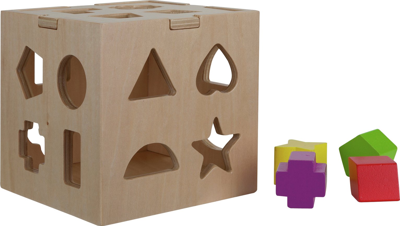 wooden shape sorter argos