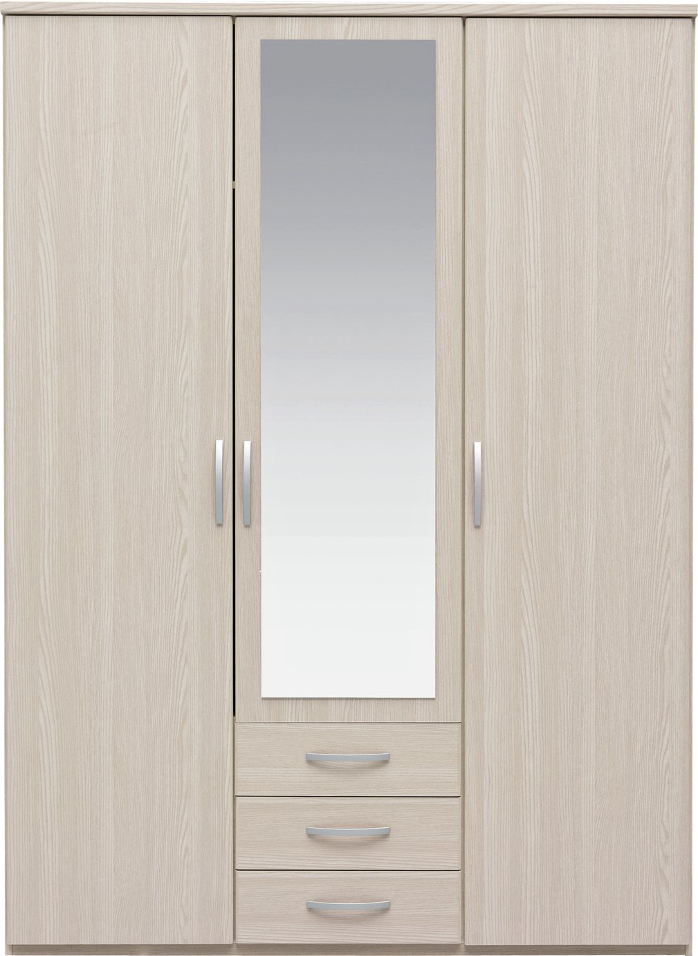 Argos Home Hallingford 3 Piece Wardrobe Set-Light Oak Effect