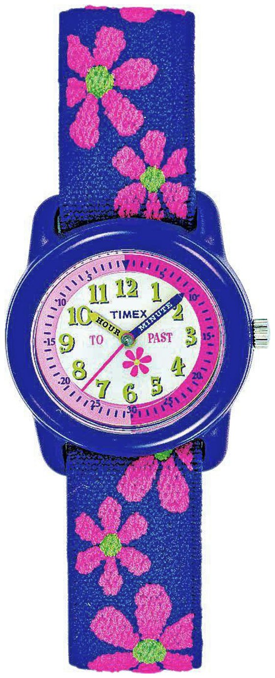 Timex Kid's Purple Fabric Strap Watch