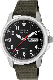 Citizen Mens Eco Drive Canvas Strap Watch Reviews