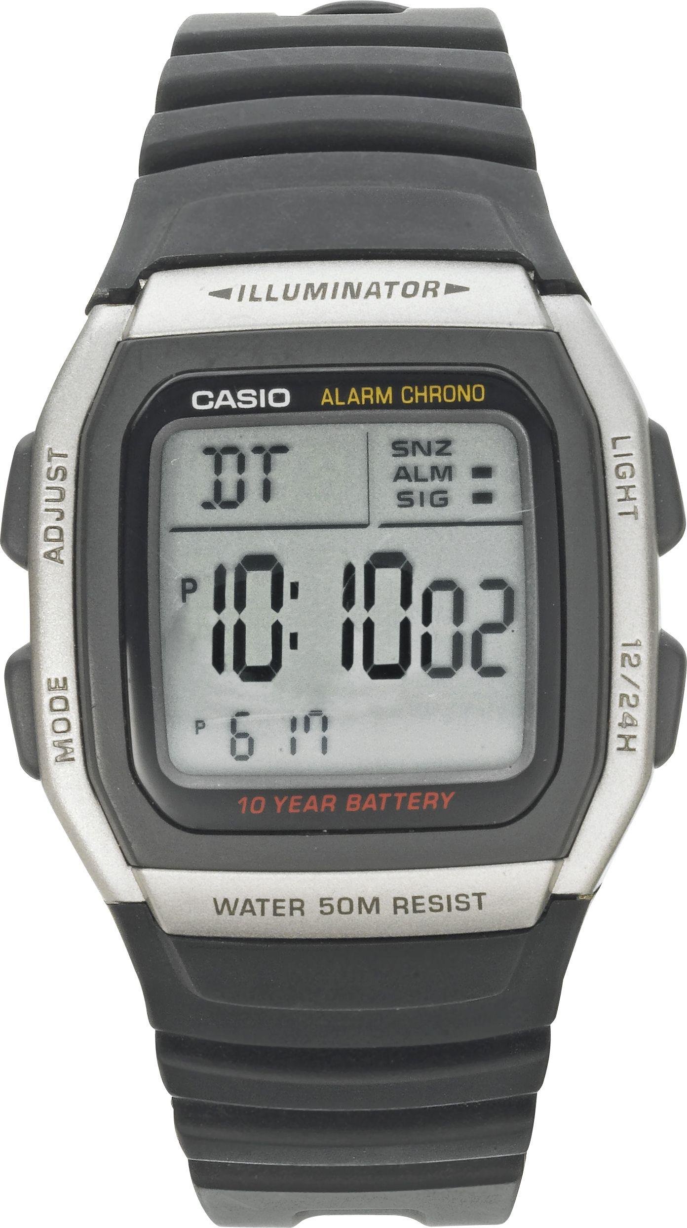 argos casio world time watch