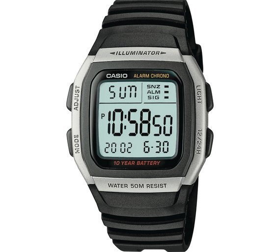 argos mens casio watches