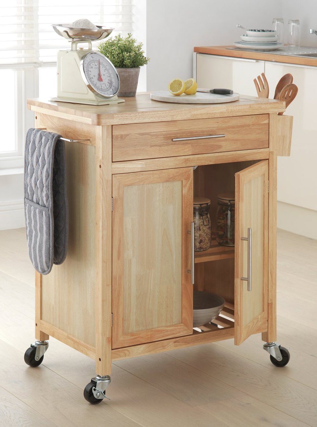 wooden kitchen set argos