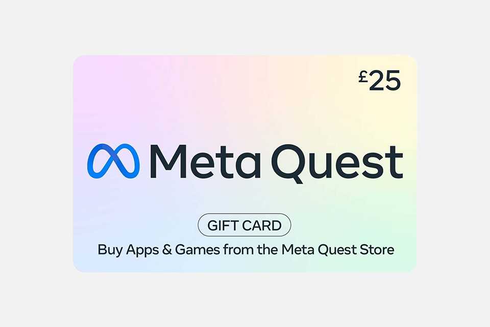 Meta Quest gift card.