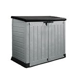 Garden storage boxes.