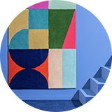 Habitat 60 Levi Wool Rug by Margo Selby.