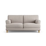 Askem 2 seater sofa in stone fabric.