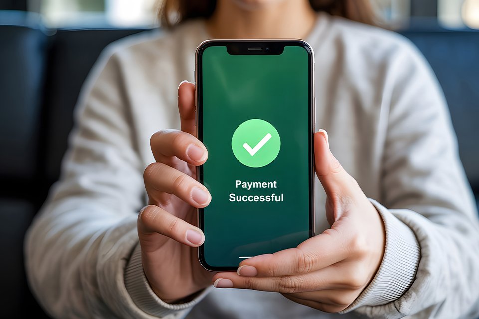 Step three: Receive quick payment.