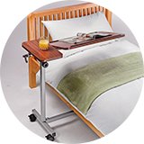 A Deluxe multipurpose overbed table.