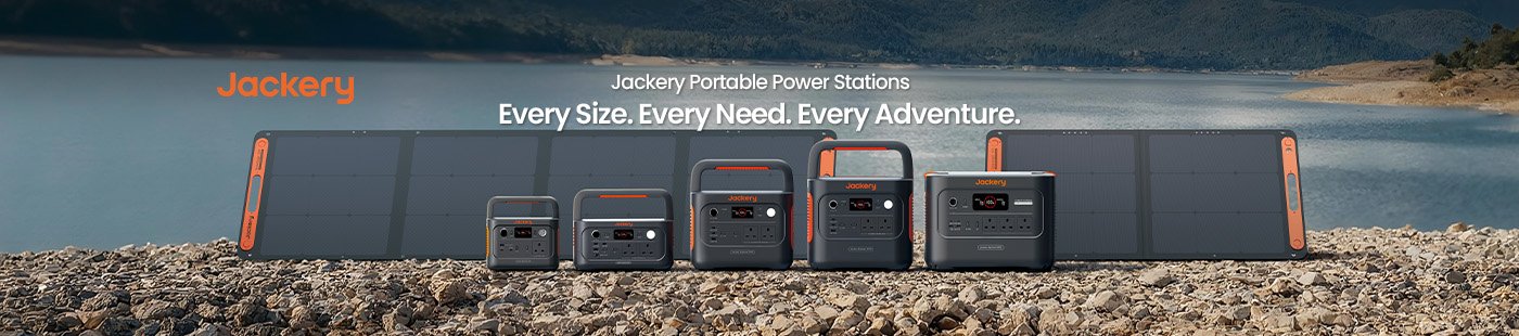 Jackery, global leading brand. 7 million units × 14 years expertise.