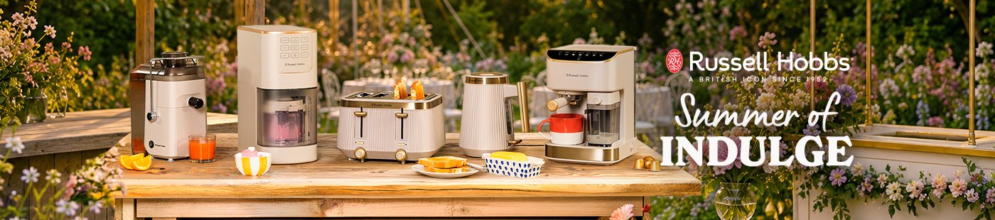 Russell Hobbs. Summer of indulge.