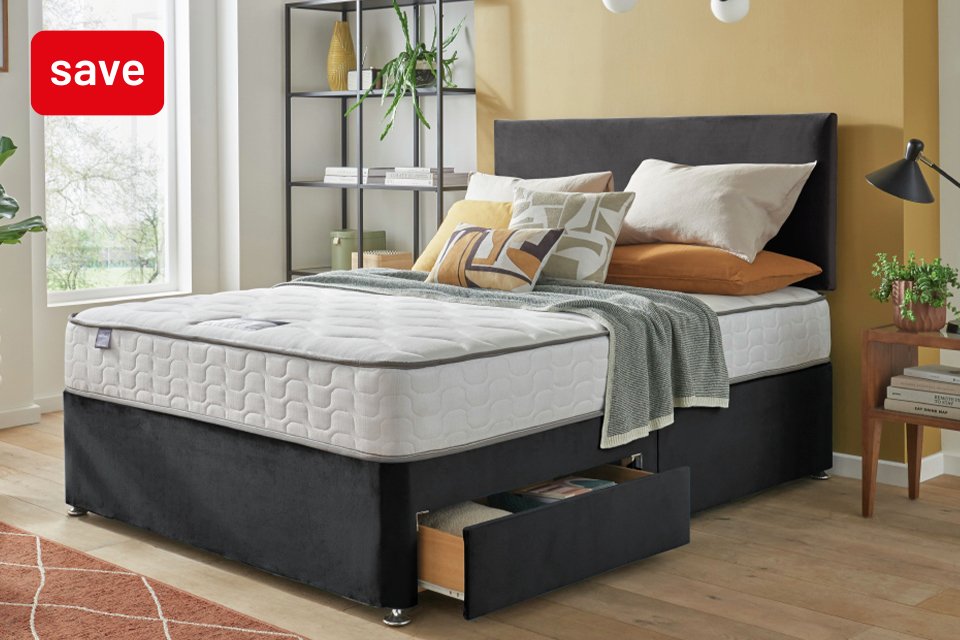 Save 20% on selected Silentnight beds & mattresses. Use code SAVE20.