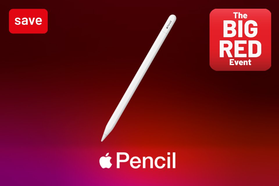 The Big Red Event. Save 20% on selected Apple Pencil with code RED20.