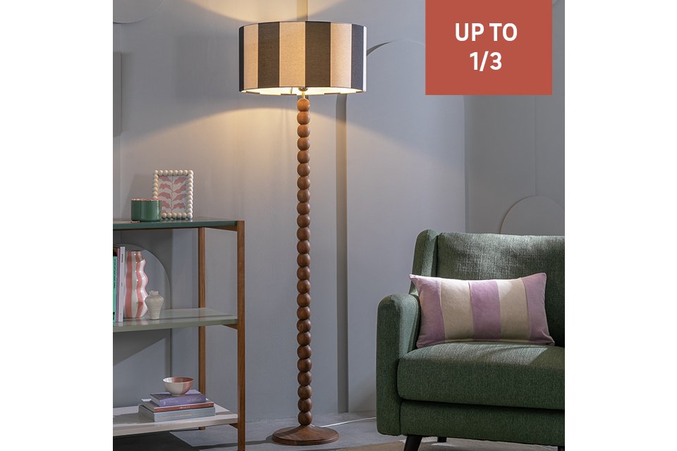 Save 1/3 on selected lighting.