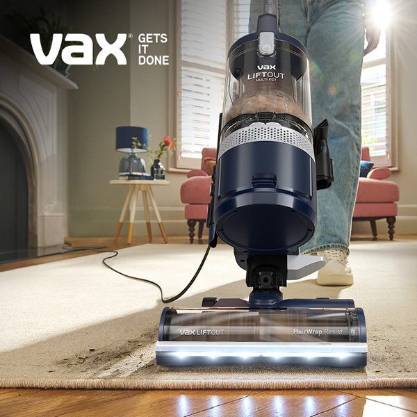 Vax upright vacuum cleaners. Upright cleaning made easy.