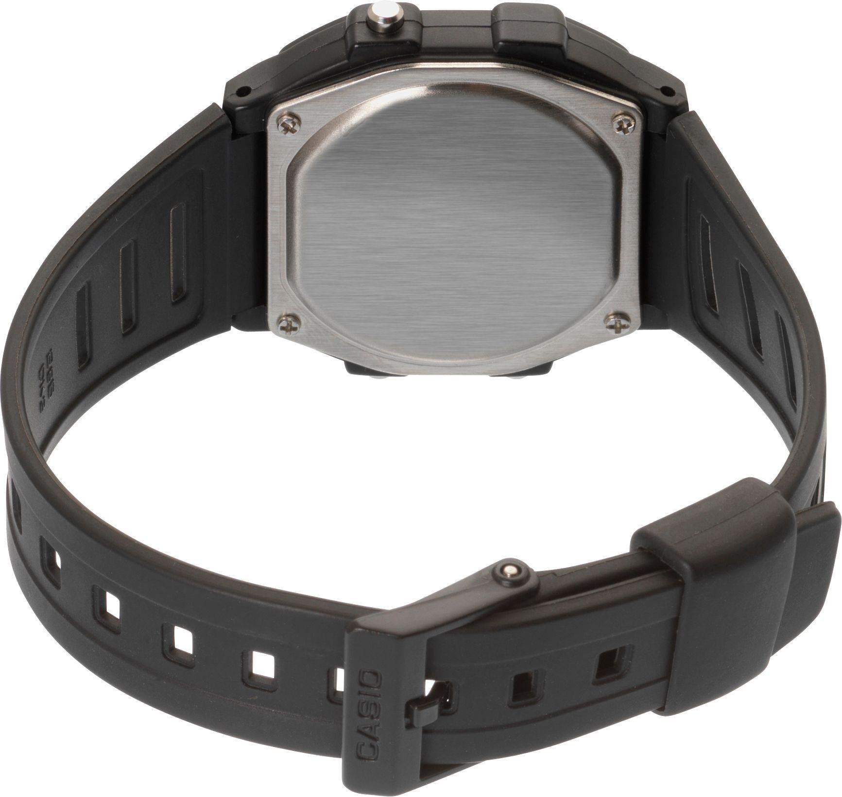 casio men's lcd chronograph and alarm watch