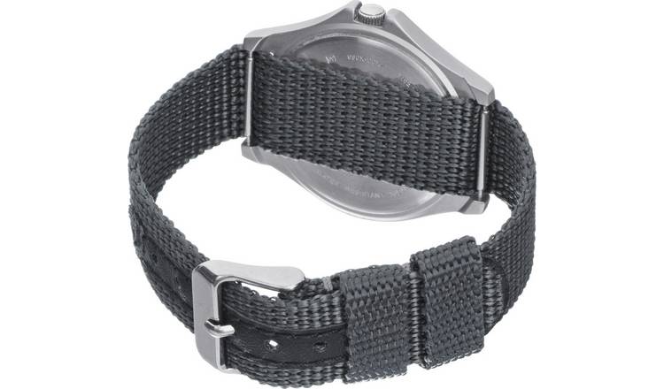 lorus men's lumibrite dial web strap watch