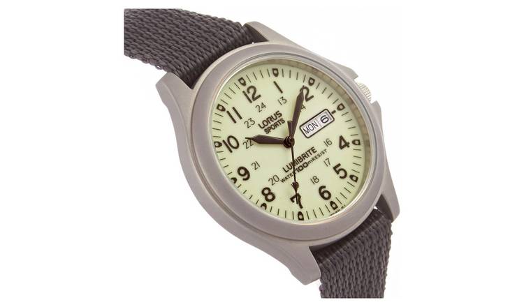 lorus canvas watch straps