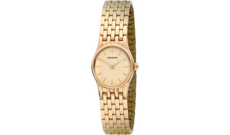 Sekonda Ladies Gold Plated Bracelet Watch