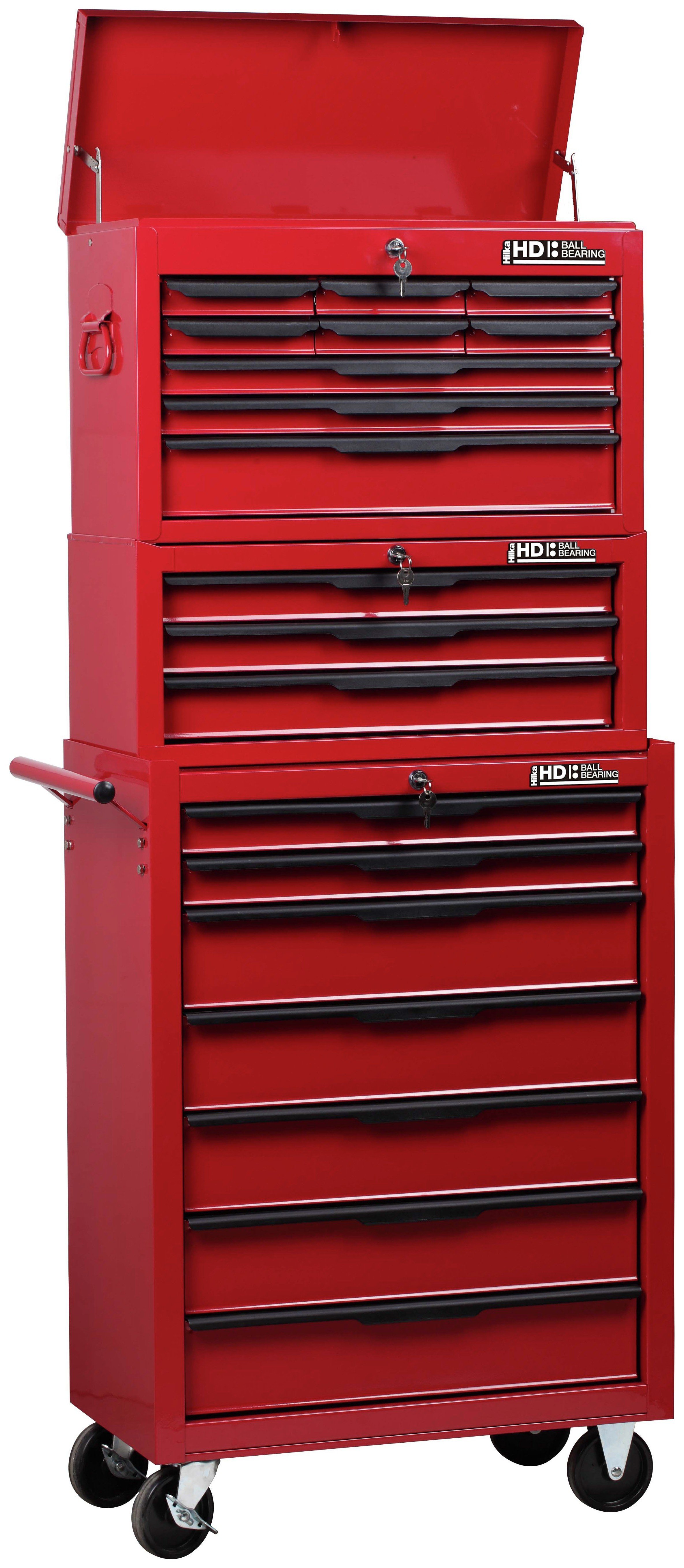 Hilka 19 Drawer Combination Tool Cabinet.