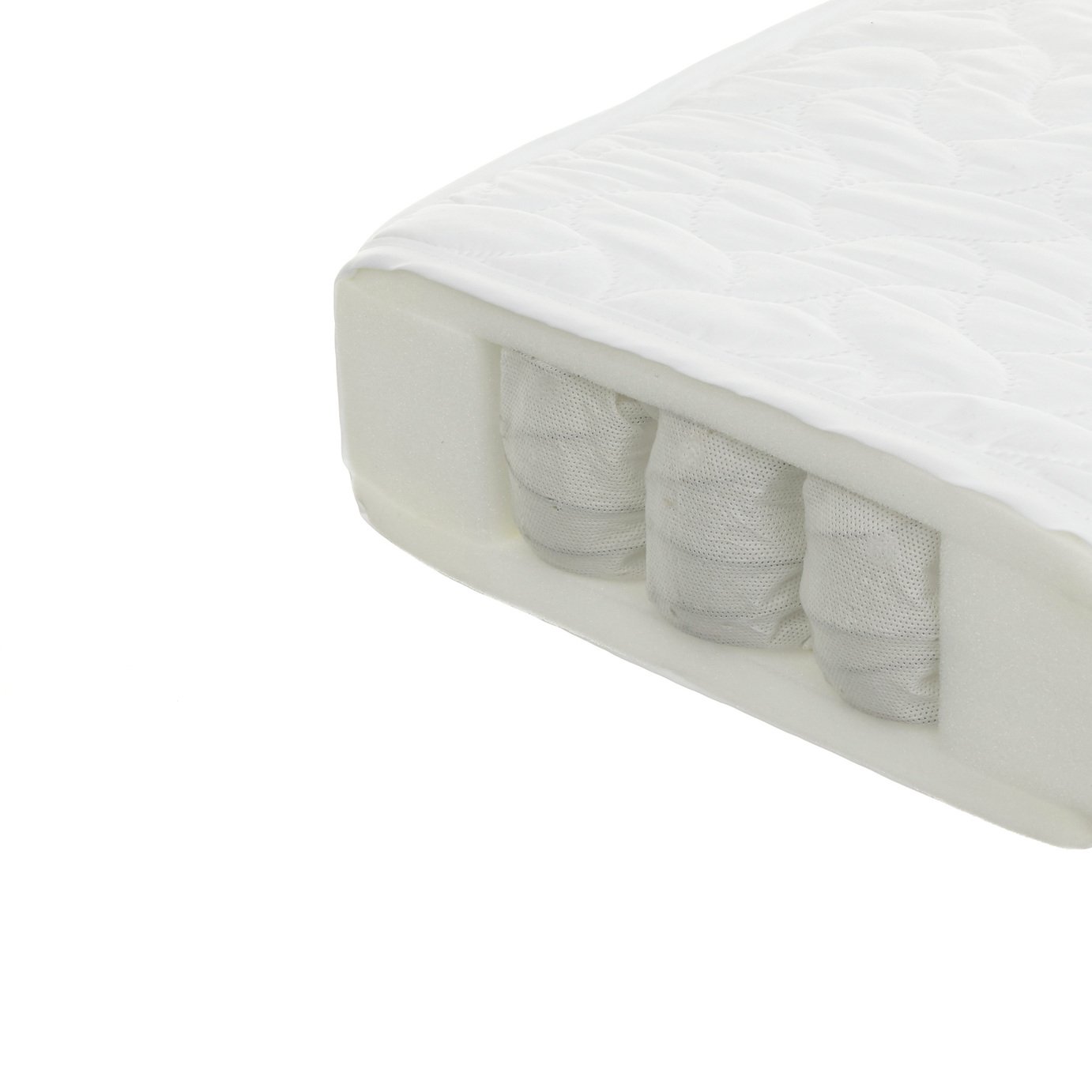 Obaby 140 x 70cm Pocket Sprung Cot Bed Mattress