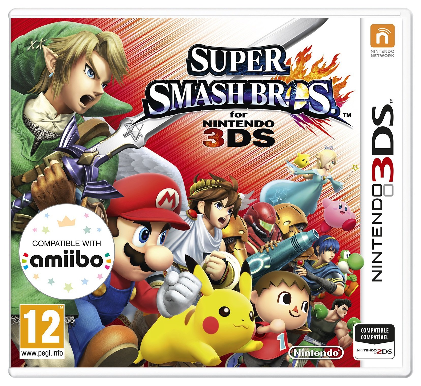 Super Smash Brothers 3DS Game featuring Pokemon