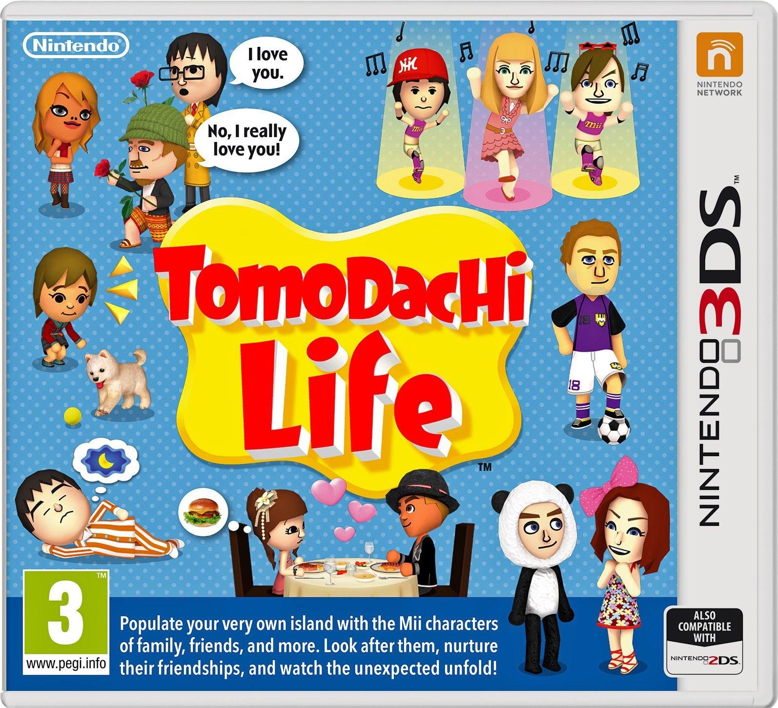 Tomodachi Life Nintendo 3DS Game