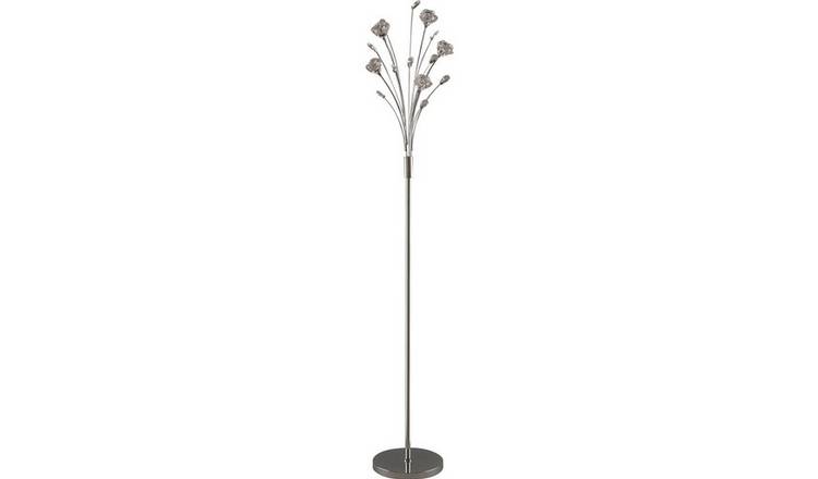 Buy Argos Home Rosa 5 Light Flower Floor Lamp Chrome Floor