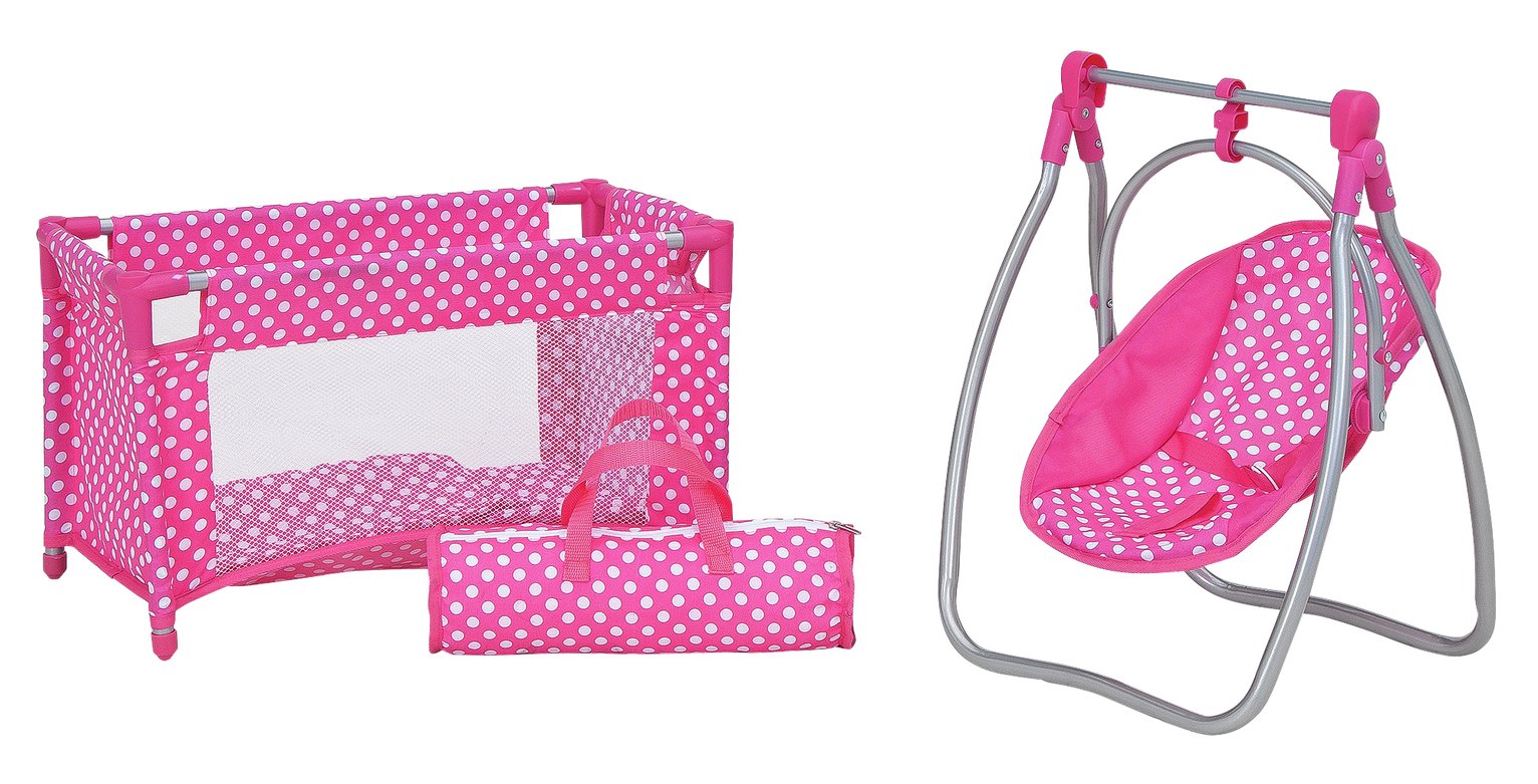 Chad Valley Babies to Love Doll's Sleep, Feed and Travel Set
