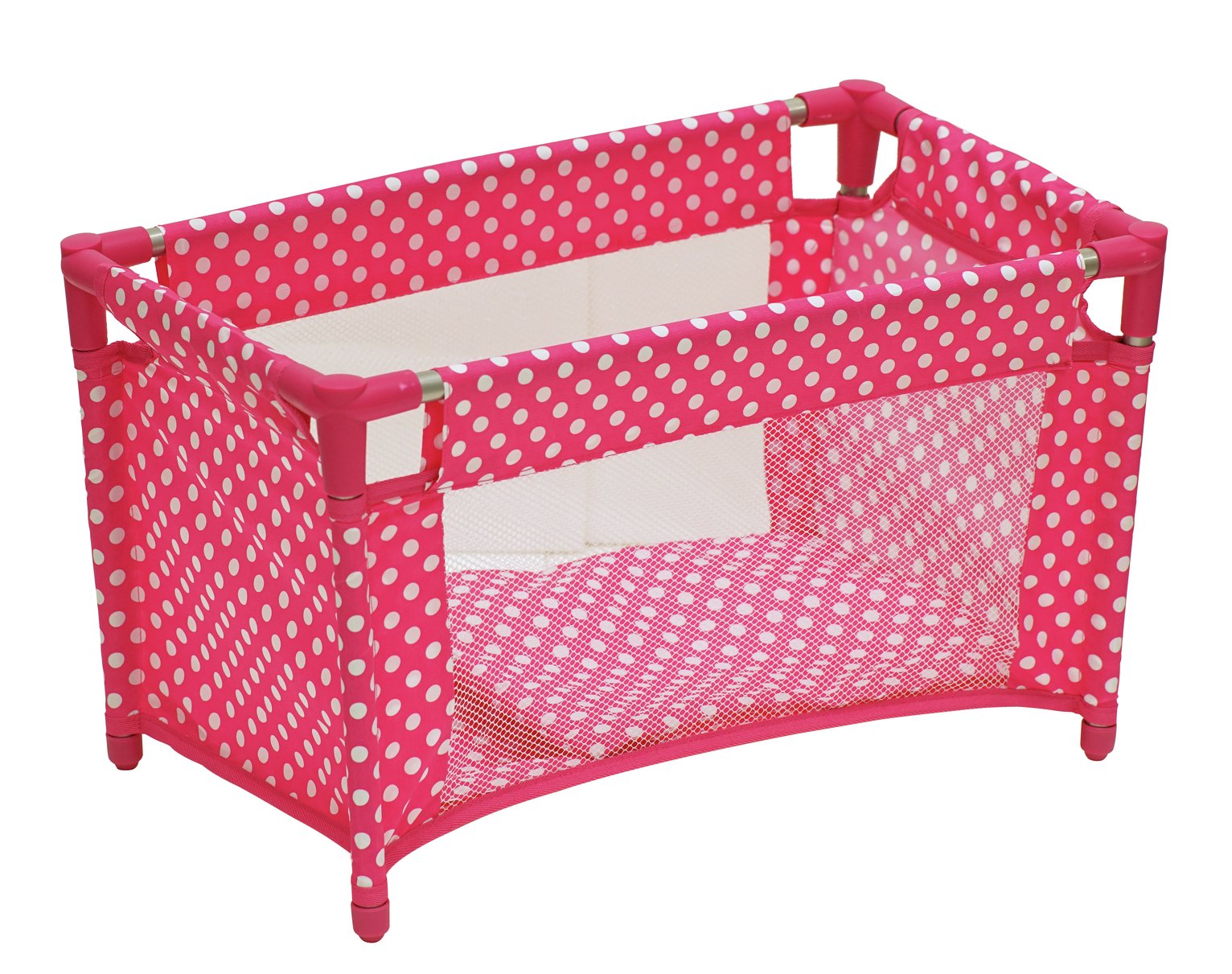 argos wooden dolls cot