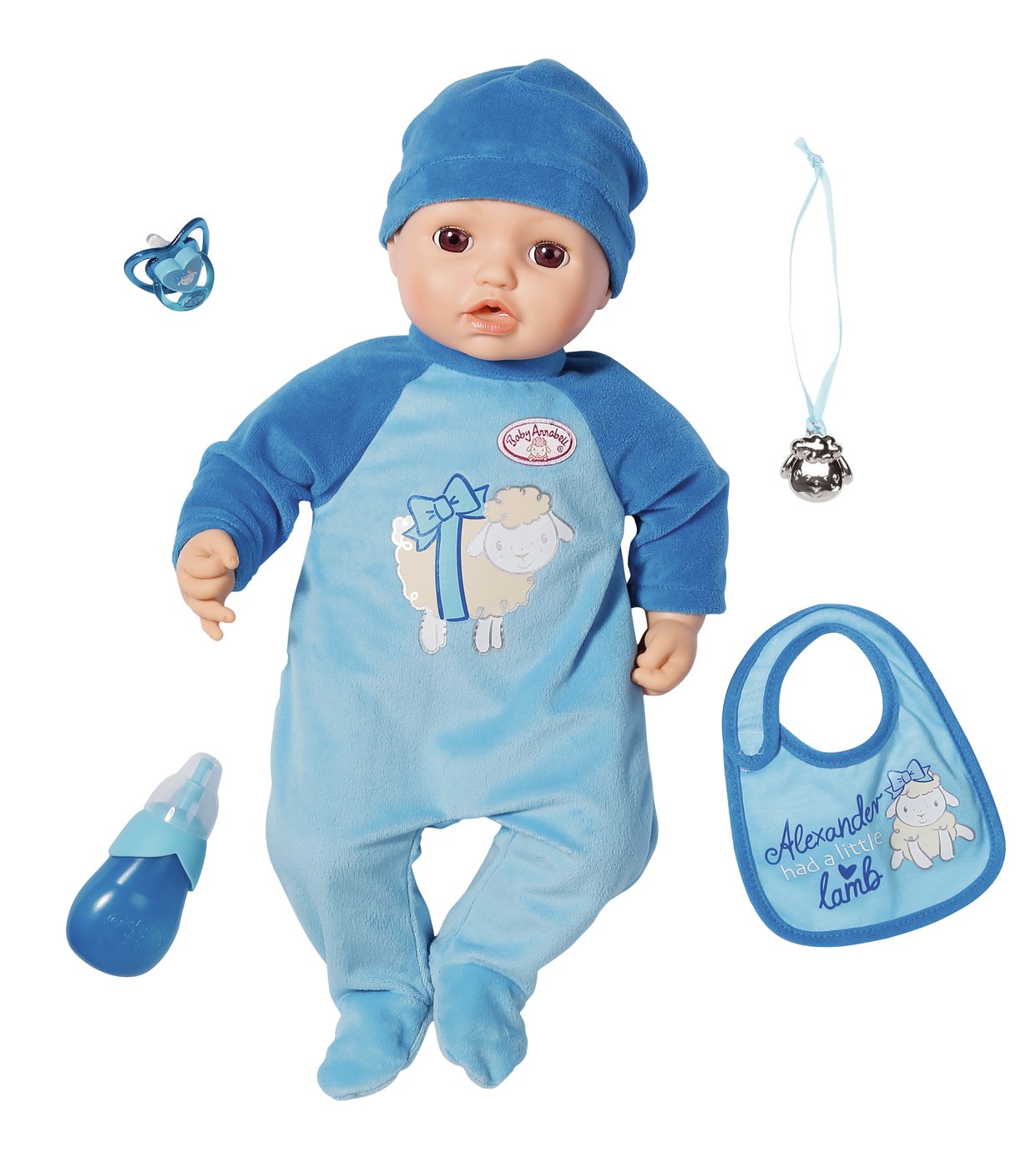 baby annabell sleeping brother doll