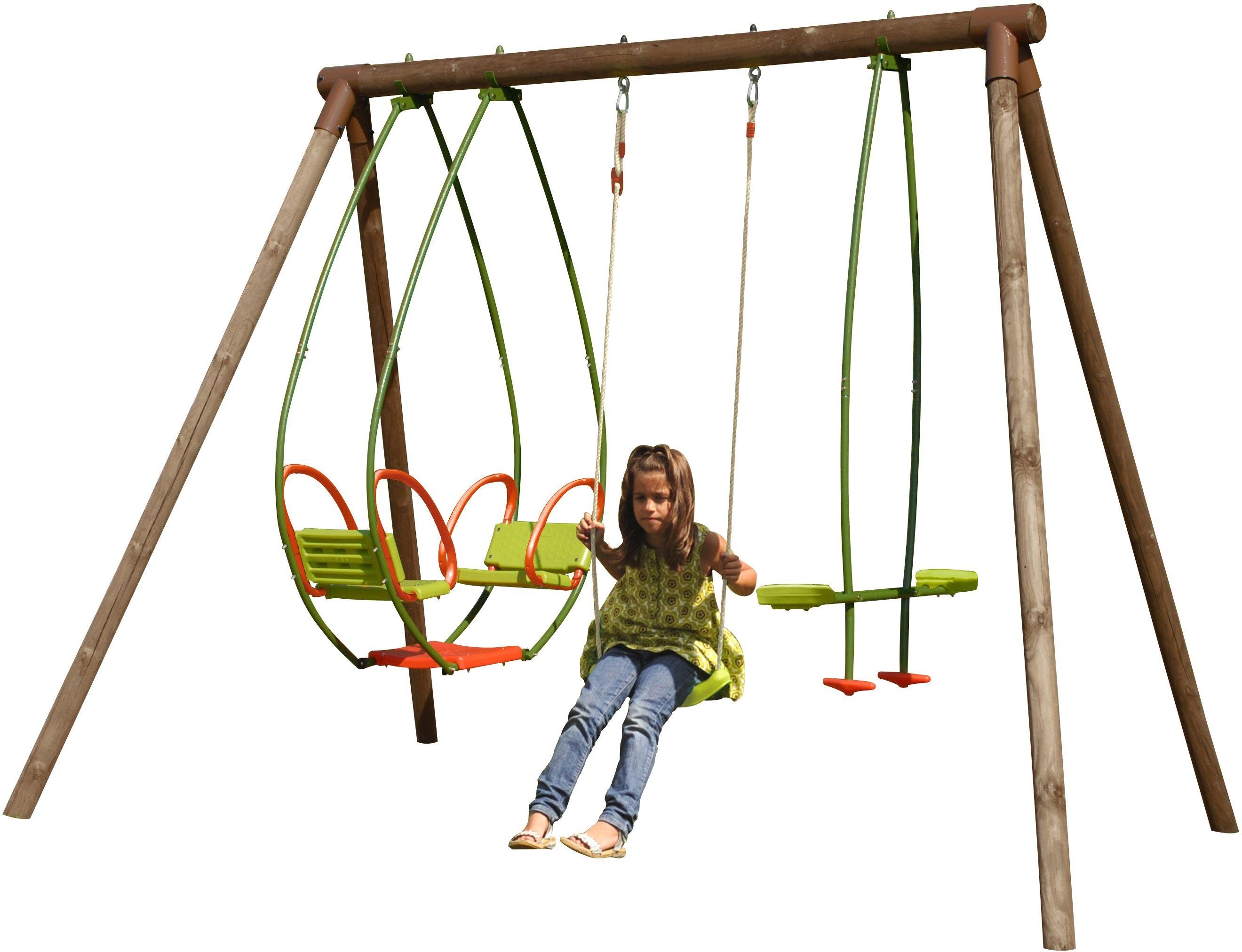 Soulet Garrigue Double Cradle, SeeSaw and Single Swings. Reviews